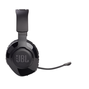 JBL Quantum 350 Wireless - Black - Wireless PC gaming headset with detachable boom mic - Right